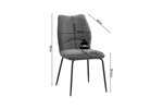 Chaise-9200-3-gris-Lara-mesure-Rousseau