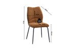 Chaise-9200-5-rood-Lara-mesure-Rousseau
