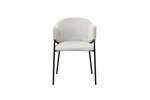Chaise-9205-12-gris-clair-Hugo-front-Rousseau