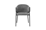 Chaise-9205-13-gris-fonce-Hugo-front-Rousseau