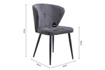 Chaise-9445-13-gris-Tornado-mesure-Rousseau