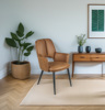 Chaise-Albert-Bull-Cognac-FLAIR-Comodi-Living