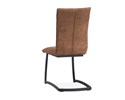 Chaise-Amara-tissu-Luxor-cognac-back-Maxfurn