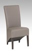 Chaise-Anthony-PU-taupe-Dullaert