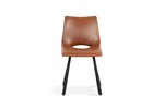 Chaise-Assisi-5528-cognac-front-Rousseau