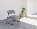 Chaise-Biba-tissu-gris-FLAIR-Crack-Home