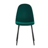 Chaise-Boy-9090-1-velours-vert-pieds-noirs-02-Rousseau