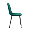 Chaise-Boy-9090-1-velours-vert-pieds-noirs-04-Rousseau