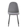 Chaise-Boy-9090-3-velours-gris-pieds-noirs-02-Rousseau