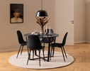 Chaise-Celia-fabric-black-70-pieds-metal-ambi-Actona