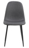 Chaise-Celia-fabric-dark-grey-29-pieds-metal-front-Actona
