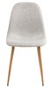 Chaise-Celia-nesia-fabric-light-grey-5-pieds-bois-front-Actona