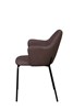 Chaise-Flo-simili-cuir-taupe-K028-PRU05-side-01-Evan