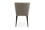 Chaise-Fourty-tissu-touch-toffee-beige-back-Maxfurn