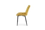 Chaise-Juta-9005-verlours-or-side-Rousseau