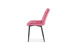 Chaise-Juta-9005-verlours-rose-side-Rousseau