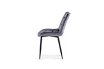 Chaise-Juta-9005-verlours-taupe-side-Rousseau