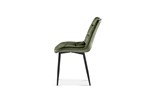 Chaise-Juta-9005-verlours-vert-side-Rousseau