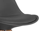 Chaise-Lady-9606-1-simili-cuir-noir-detail-01-Rousseau