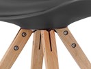 Chaise-Lady-9606-1-simili-cuir-noir-detail-02-Rousseau