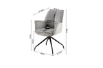 Chaise-Lamor-gris-9185-3-dimensions-Rousseau