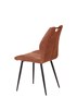 Chaise-Loft-tissu-cognac-K028-MPK02-side-01-Evan