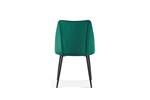 Chaise-Mara-9655-1-velourse-vert-pieds-noirs-back-Rousseau