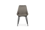 Chaise-Mirano-9611-3-tissu-gris-front-Rousseau