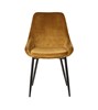 Chaise-Mirano-9611-8-velours-or-dore-front-Rousseau