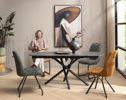 Chaise-Mischa-36766-tissu-Karese-olive-anthracite-cuivre-ochre-HendersHazel