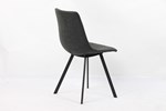 Chaise-Oslo-9085-2-simili-cuir-noir-back-Rousseau