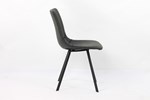 Chaise-Oslo-9085-2-simili-cuir-noir-side-Rousseau