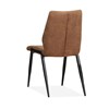 Chaise-Pickup-tissu-Luxor-cognac-back-Maxfurn