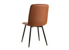Chaise-ST1613-back-simili-cuir-cognac-Bauwens-GBO