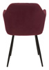 Chaise-ST2003-tissu-Bordeaux-01-Bauwens