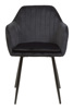Chaise-ST2003-tissu-Noir-02-Bauwens