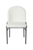 Chaise-ST2301-tissu-boucle-blanc-front-GBO