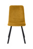 Chaise-ST2307-tissu-jaune-VK-GBO