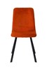 Chaise-ST2307-tissu-orange-front-GBO