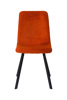 Chaise-ST2307-tissu-orange-front-GBO