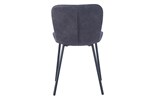Chaise-Susan-9025-simili-cuir-gris-fonce-back-Rousseau