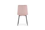 Chaise-Willis-9660-velours-rose-back-Rousseau