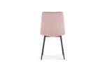 Chaise-Willis-9660-velours-rose-back-Rousseau