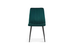 Chaise-Willis-9660-velours-vert-front-Rousseau