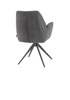 Chaise-accoudoirs-Bell-48847-poot-grap-tissu-Calabria-anthracite-Achter-Henders-Hazel