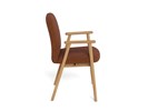 Chaise-accoudoirs-Calvin-tissu-basel-terracotta-pieds-chene-side-01-Actona