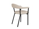 Chaise-accoudoirs-Vivi-tissu-sable-back-side-Actona