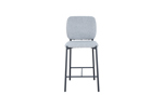 Chaise-bar-5650-2-gris-clair-Sophia-front-Rousseau