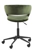 Chaise-bureau-Grace-85303-tissu-vic-forest-green-68AC-pied-metal-noir-roulettes-04-Actona
