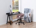 Chaise-bureau-Grace-88763-tissu-dusty-rose--pied-metal-noir-roulettes-02-Actona